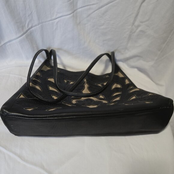 Vintage James Culver Handmade Leather Purse - Southwest Chic, Great Condition - Picture 2 of 12